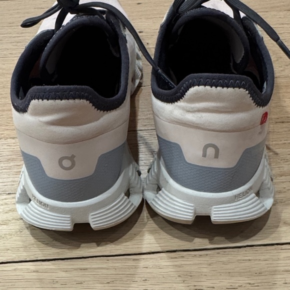 ON Running Brand Cloud X 3 AD Pink/White Women's Shoes - Picture 10 of 11